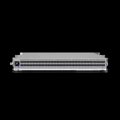 Metal measuring ruler with inch and centimeter markings on black background